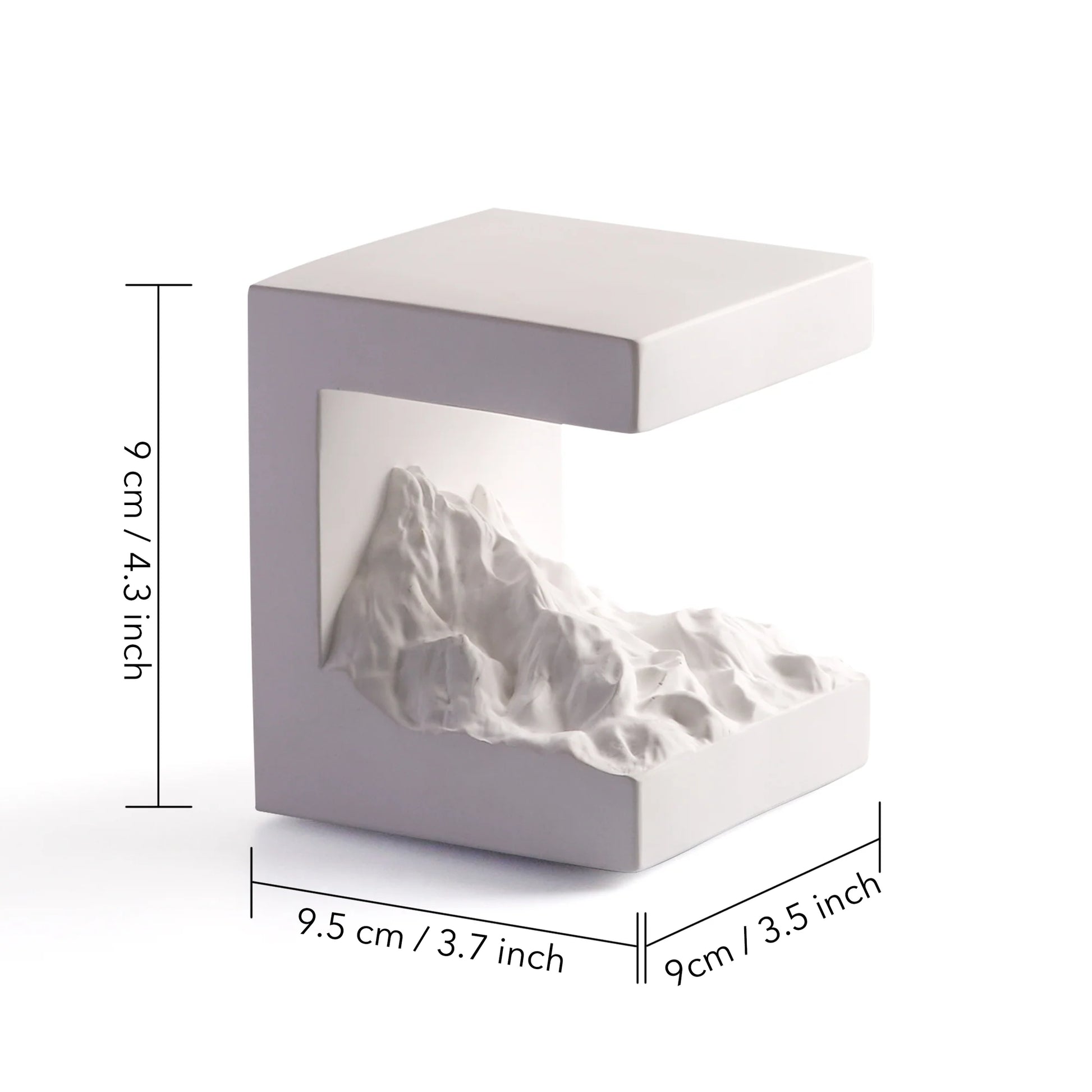 Snow Mountain Night Light and Diffuser Stone