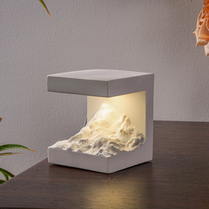 Snow Mountain Night Light and Diffuser Stone